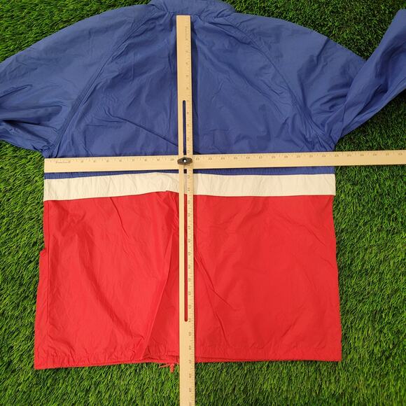 Vintage 80s Woolrich Windbreaker Zip Jacket M/L 23x27 Baggy - Picture 3 of 16